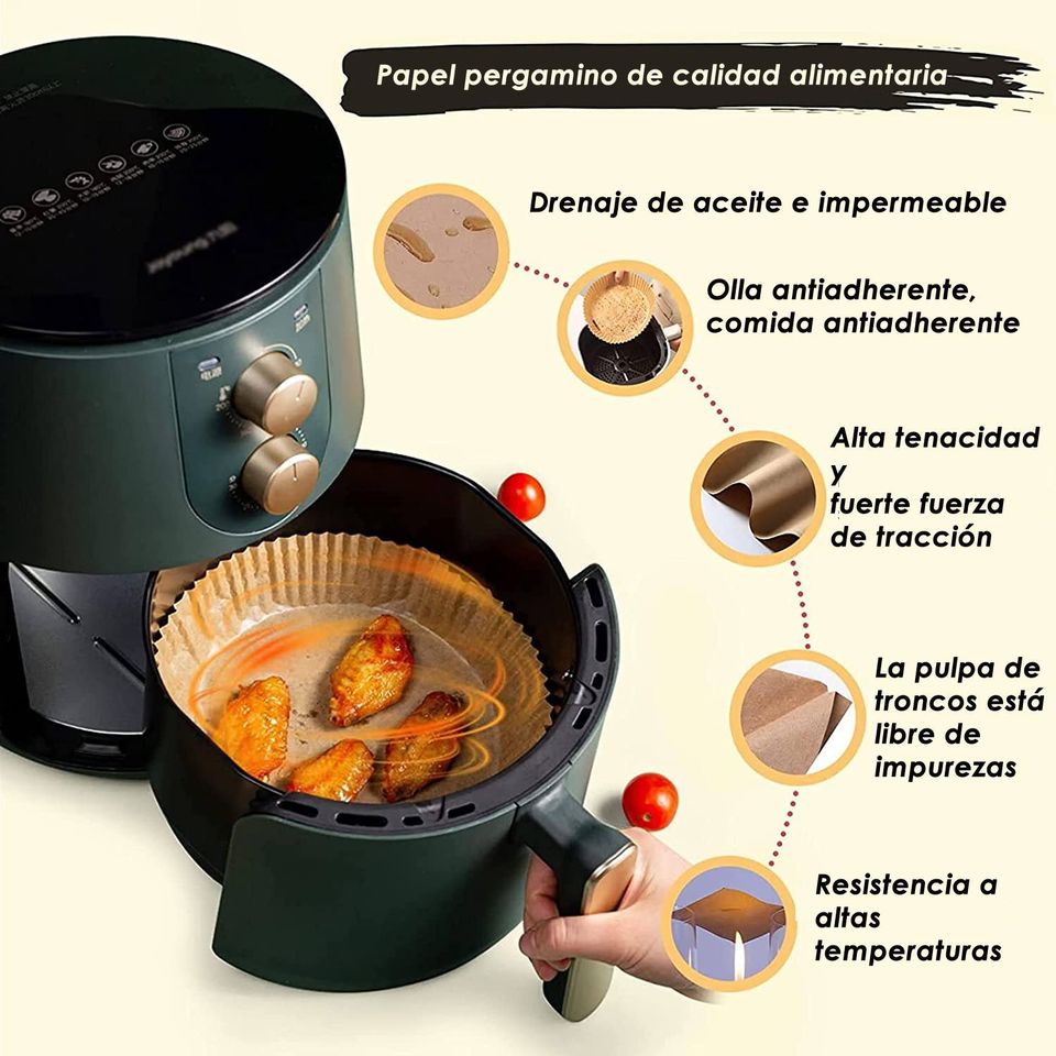 Papel Protector para Air Fryer X100